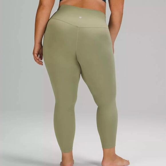 LULULEMON Rosemary Green Align High Rise Active Workout Leggings Size 20‎ - Picture 1 of 11
